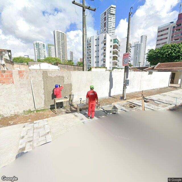 Imagem estática do "Street View" da localização