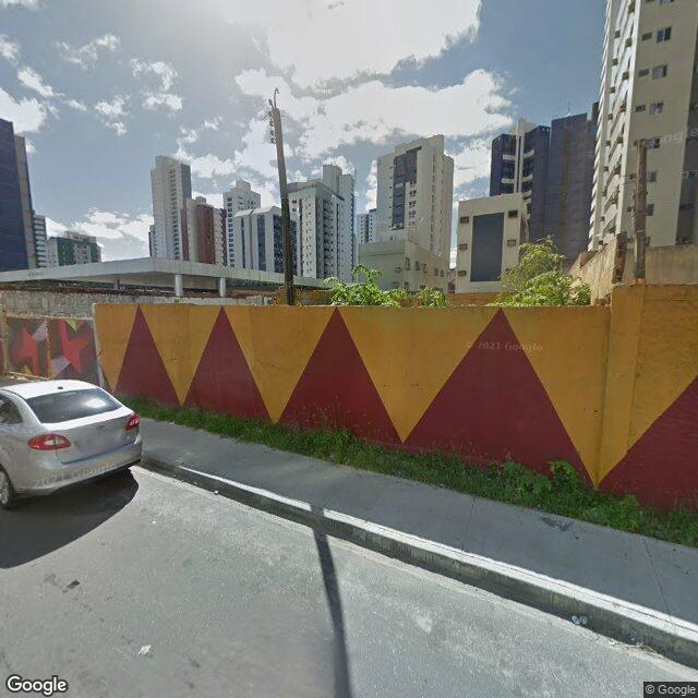 Imagem estática do "Street View" da localização