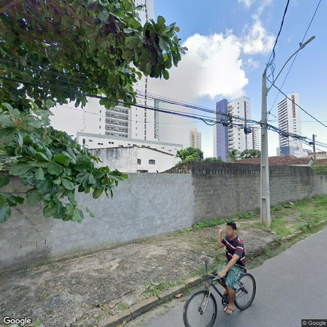Imagem estática do "Street View" da localização