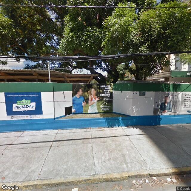 Imagem estática do "Street View" da localização