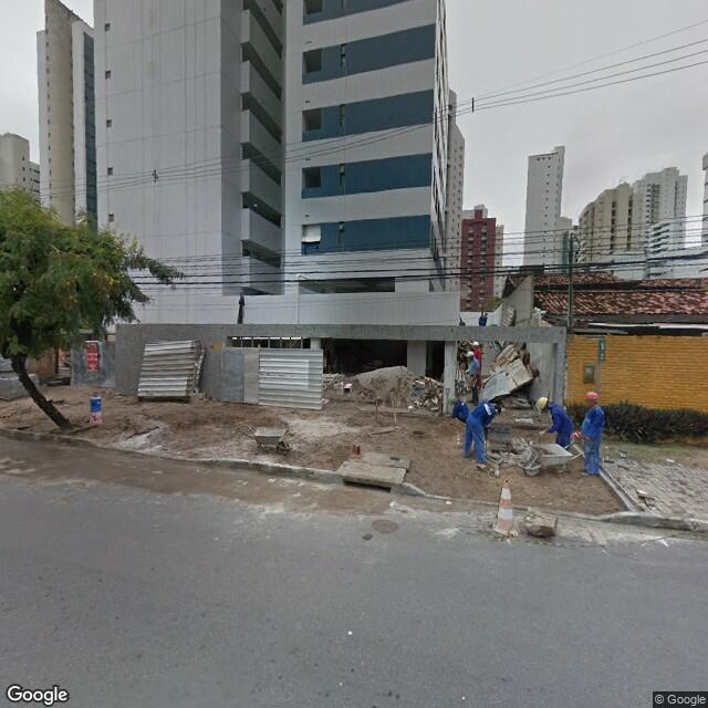 Imagem estática do "Street View" da localização