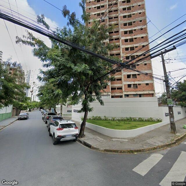 Imagem estática do "Street View" da localização