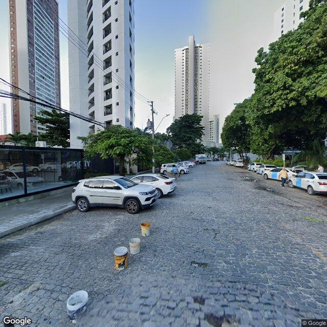 Imagem estática do "Street View" da localização