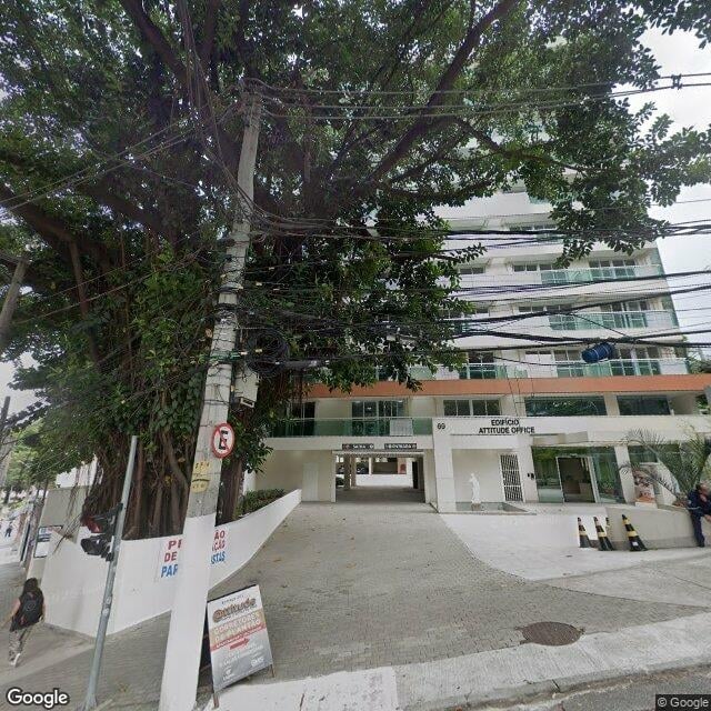 Imagem estática do "Street View" da localização