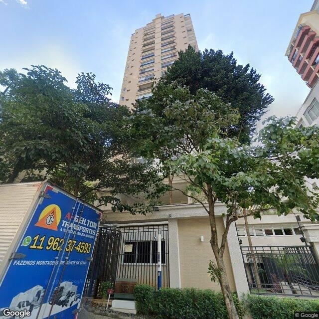 Imagem estática do "Street View" da localização