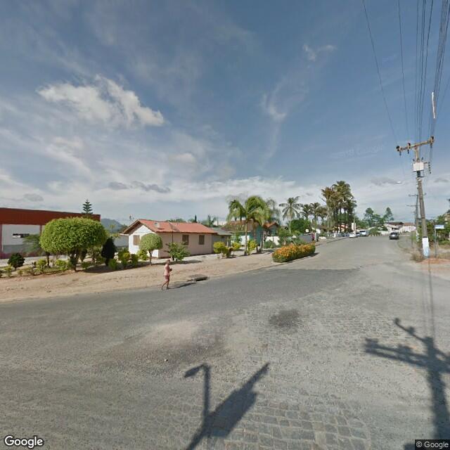 Imagem estática do "Street View" da localização