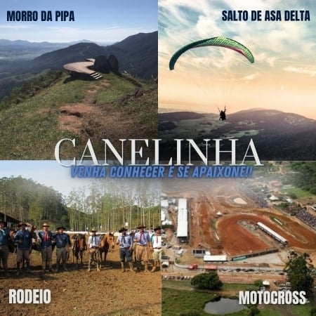 Os pontos turísticos da cidade de Canelinha