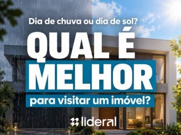 Dia de chuva ou dia de sol: qual é melhor para visitar um imóvel? 🌧️☀️