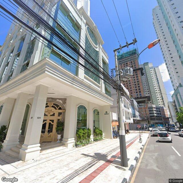 Imagem estática do "Street View" da localização