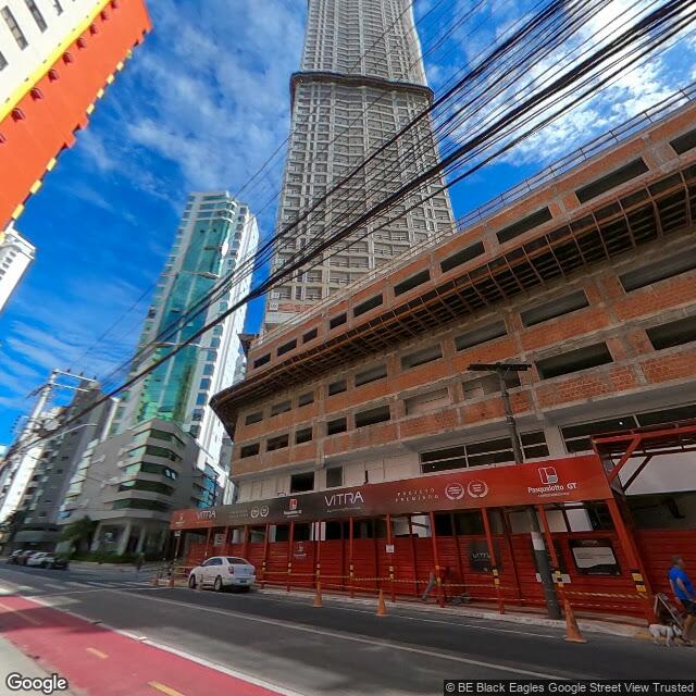 Imagem estática do "Street View" da localização
