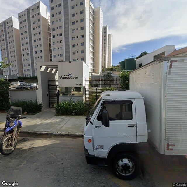 Imagem estática do "Street View" da localização