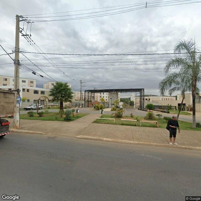 Imagem estática do "Street View" da localização