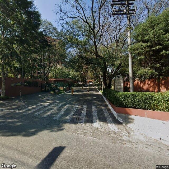 Imagem estática do "Street View" da localização