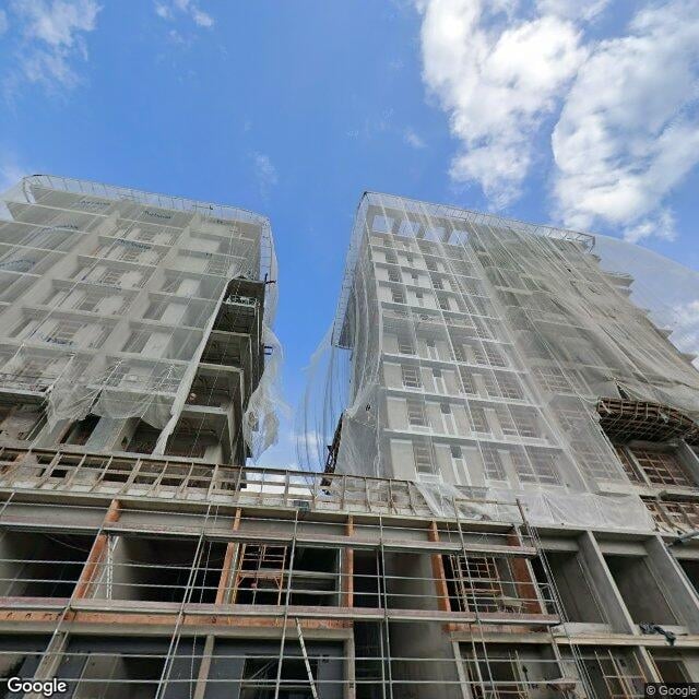 Imagem estática do "Street View" da localização