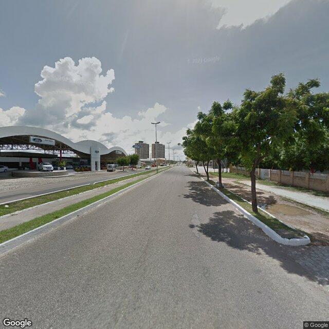 Imagem estática do "Street View" da localização