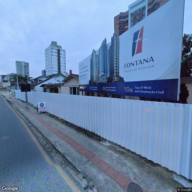 Imagem estática do "Street View" da localização
