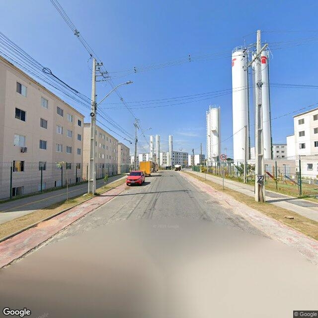 Imagem estática do "Street View" da localização