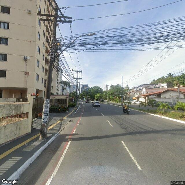 Imagem estática do "Street View" da localização
