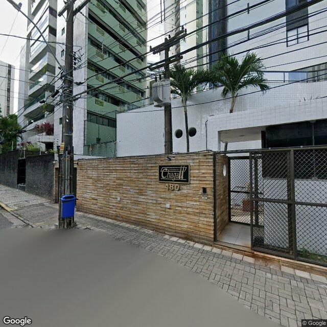 Imagem estática do "Street View" da localização