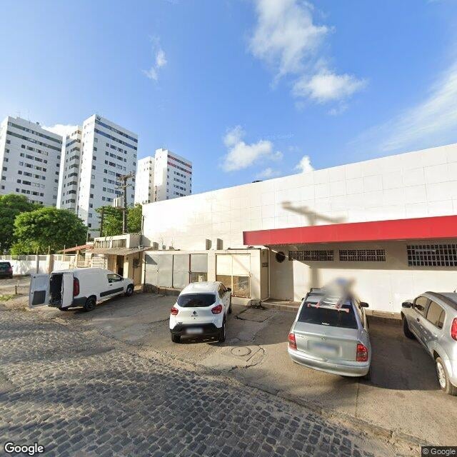 Imagem estática do "Street View" da localização