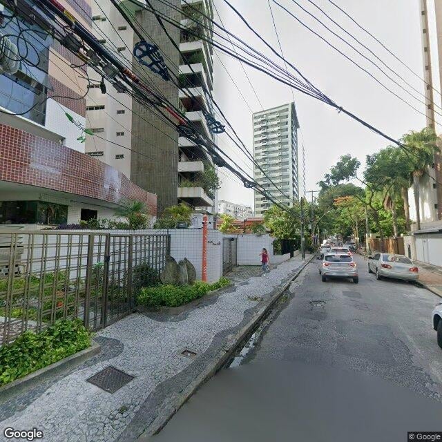 Imagem estática do "Street View" da localização