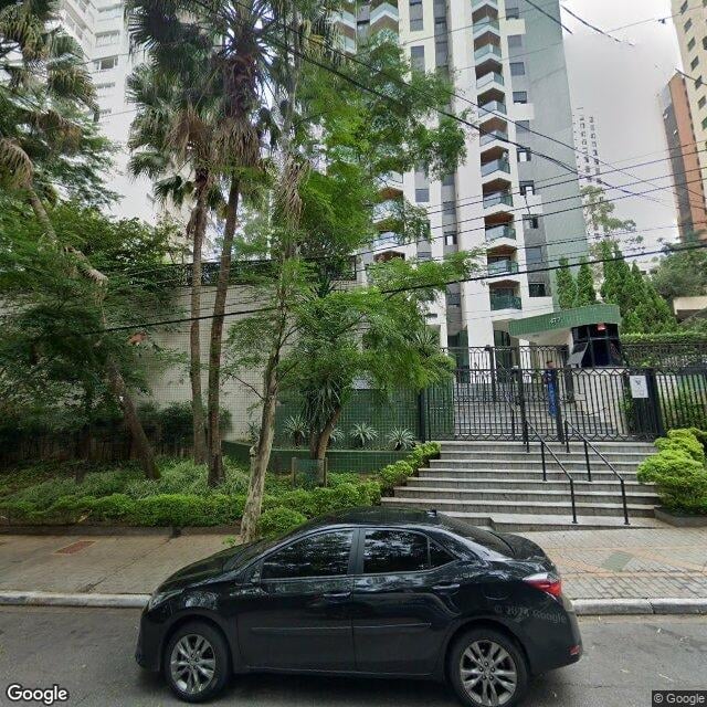 Imagem estática do "Street View" da localização