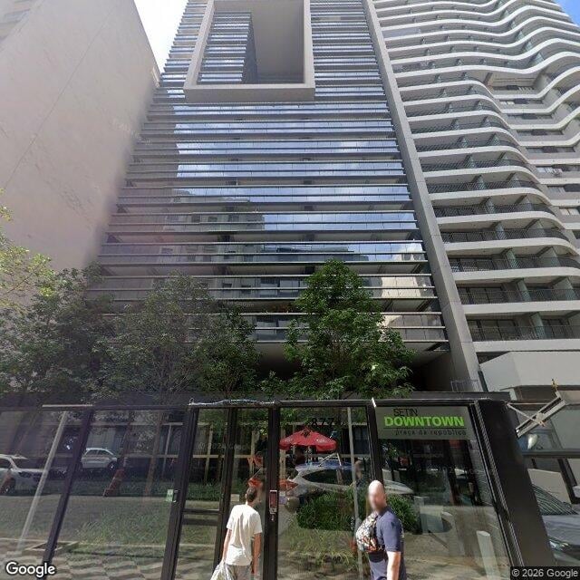 Imagem estática do "Street View" da localização