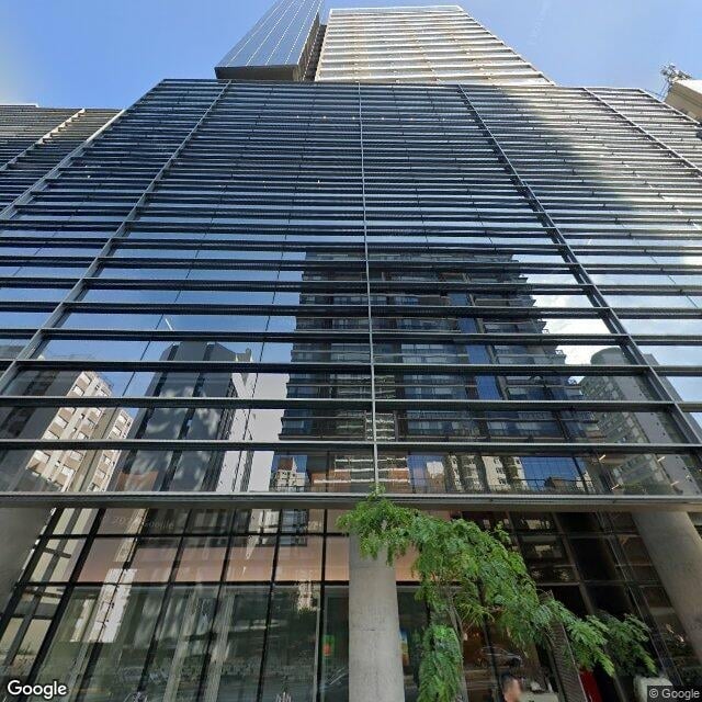 Imagem estática do "Street View" da localização