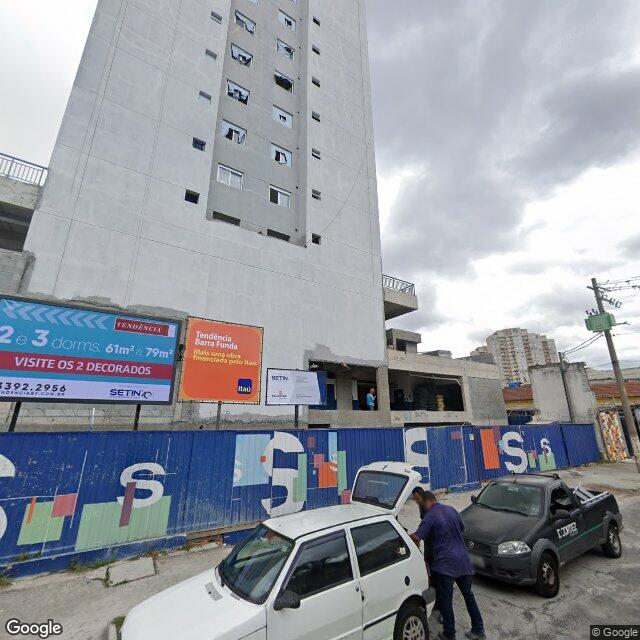 Imagem estática do "Street View" da localização