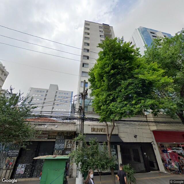 Imagem estática do "Street View" da localização