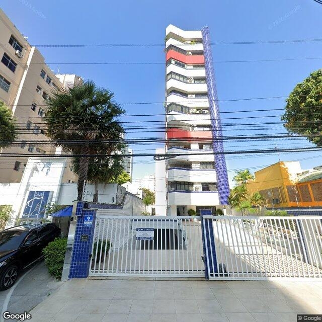 Imagem estática do "Street View" da localização