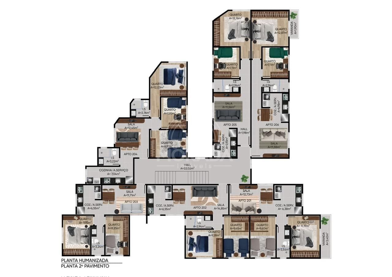 Cobertura, 3 quartos, 109 m² - Foto 14