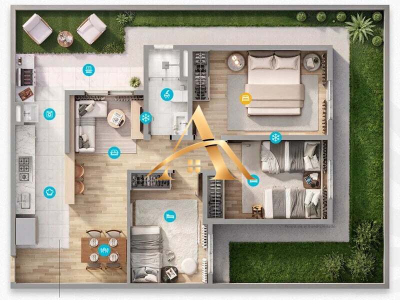 Apartamento, 2 quartos, 48 m² - Foto 9