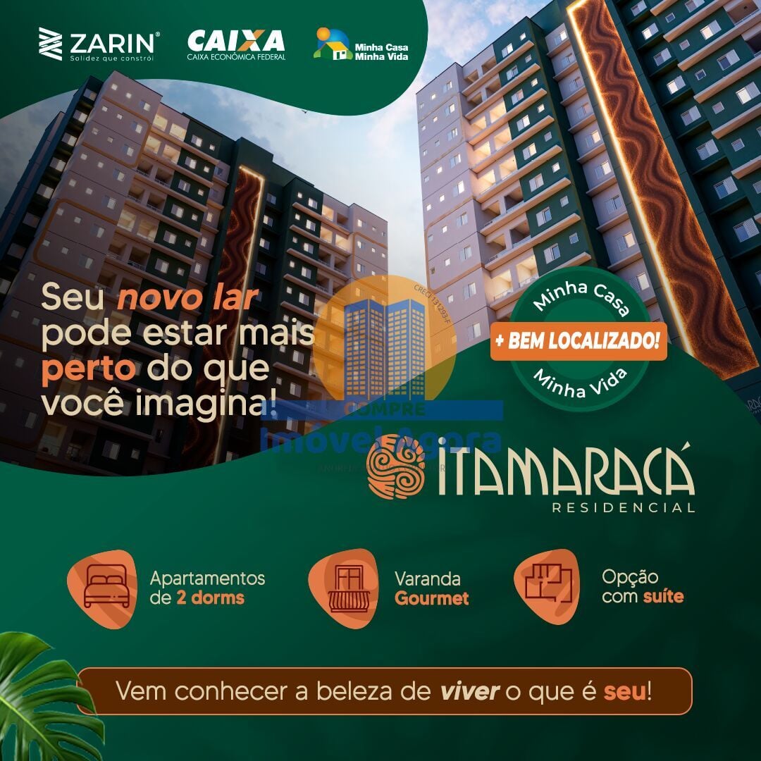 Apartamento, 2 quartos, 48 m² - Foto 1