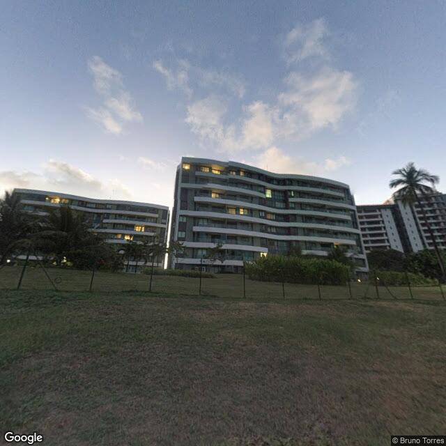 Imagem estática do "Street View" da localização
