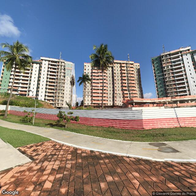 Imagem estática do "Street View" da localização