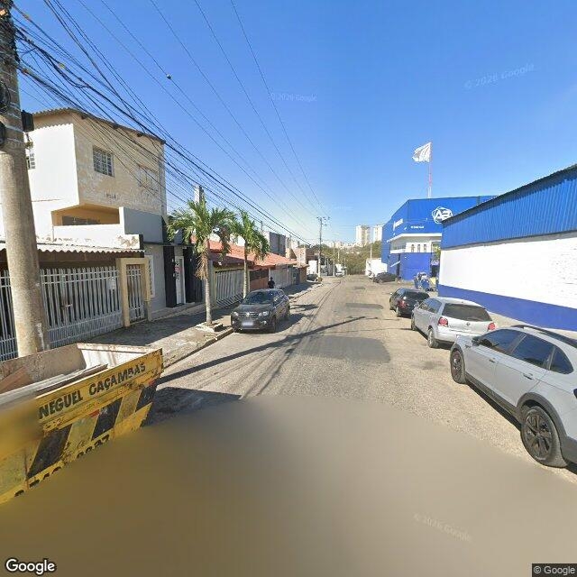 Imagem estática do "Street View" da localização
