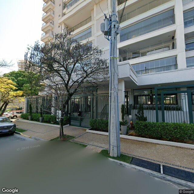 Imagem estática do "Street View" da localização