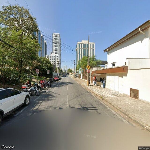Imagem estática do "Street View" da localização