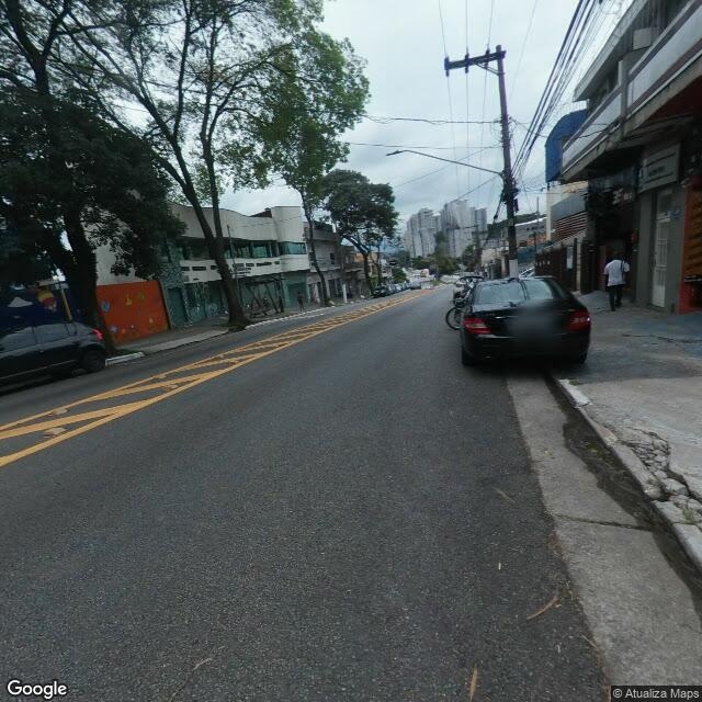 Imagem estática do "Street View" da localização