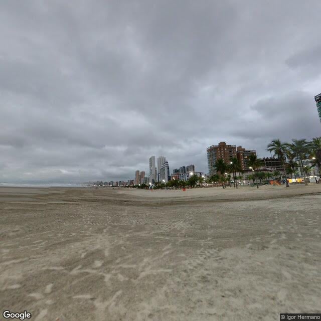 Imagem estática do "Street View" da localização