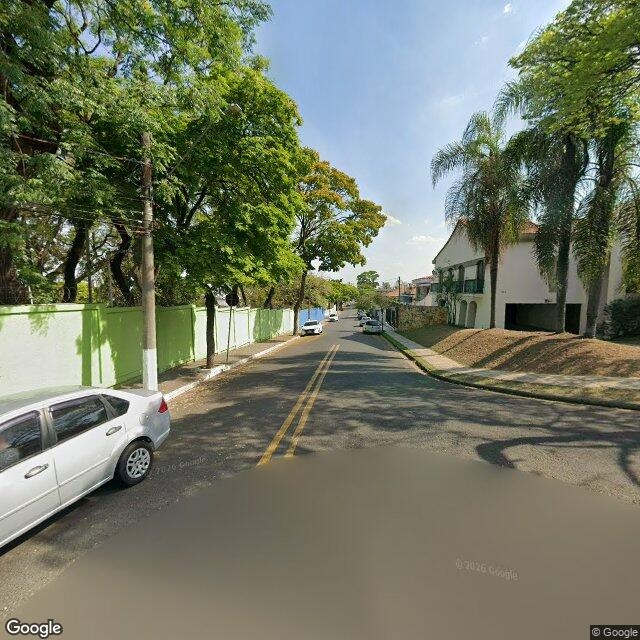 Imagem estática do "Street View" da localização
