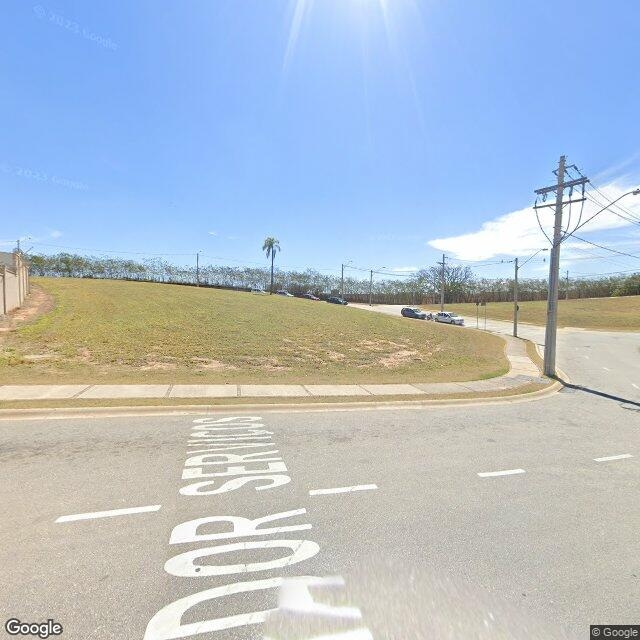 Imagem estática do "Street View" da localização
