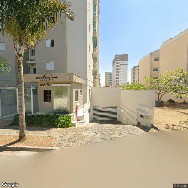 Imagem estática do "Street View" da localização