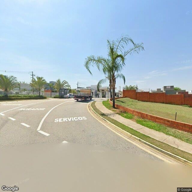Imagem estática do "Street View" da localização