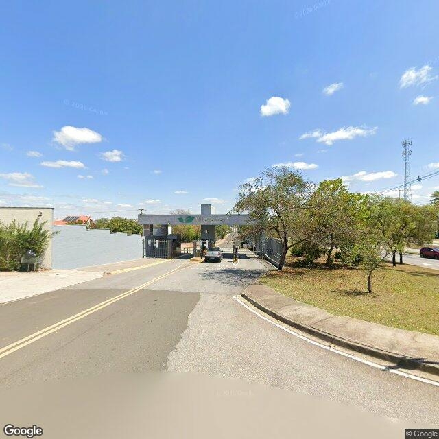 Imagem estática do "Street View" da localização