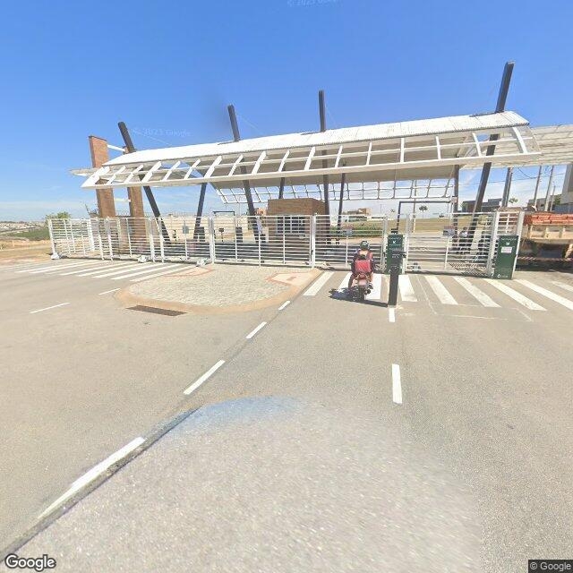 Imagem estática do "Street View" da localização