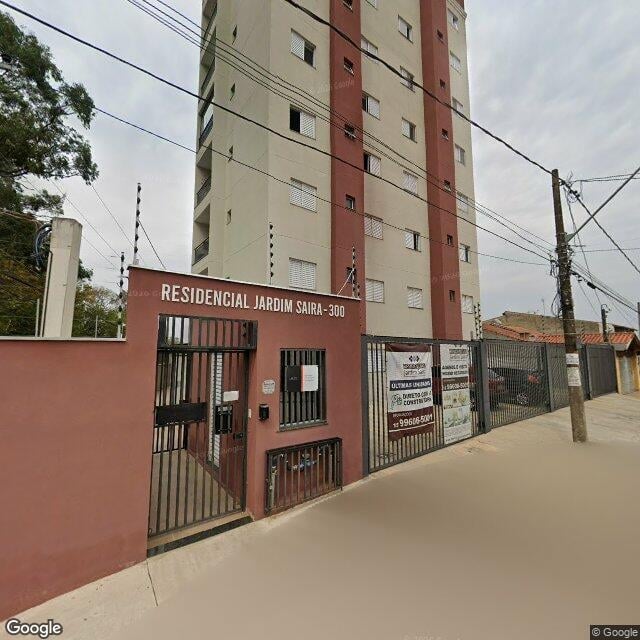 Imagem estática do "Street View" da localização