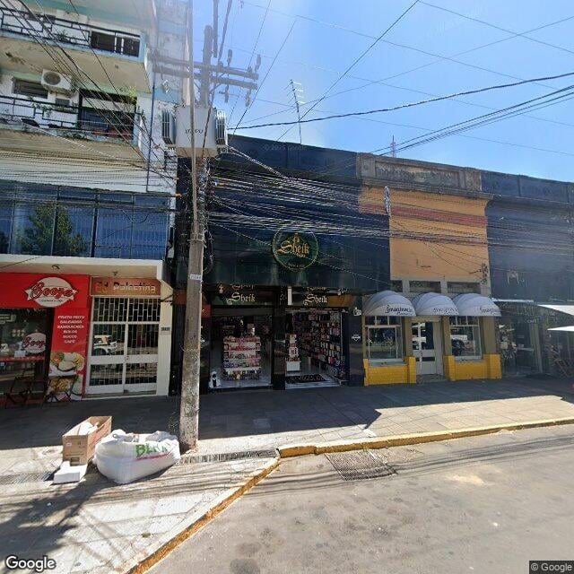 Imagem estática do "Street View" da localização