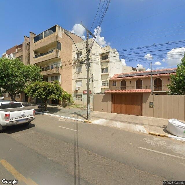 Imagem estática do "Street View" da localização